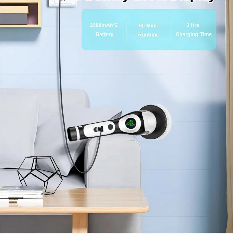 Electric Spin Scrubber - Multi-Surface Cleaning Brush
