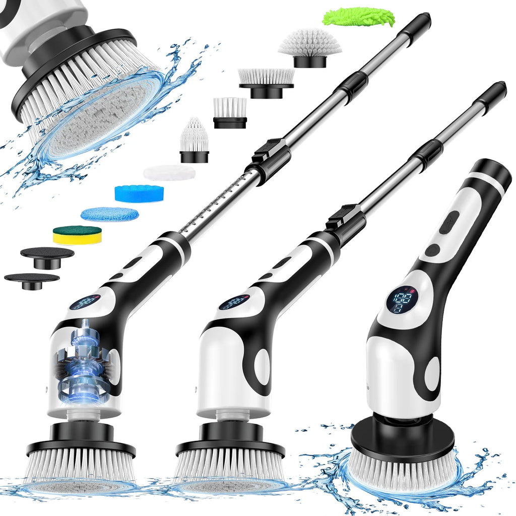 Electric Spin Scrubber - Multi-Surface Cleaning Brush