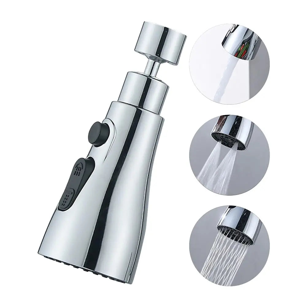 360° Faucet Extender – No Splash Sink Upgrade