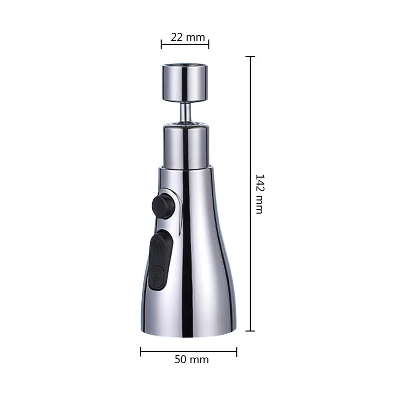 360° Faucet Extender – No Splash Sink Upgrade