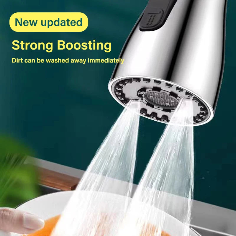 360° Faucet Extender – No Splash Sink Upgrade