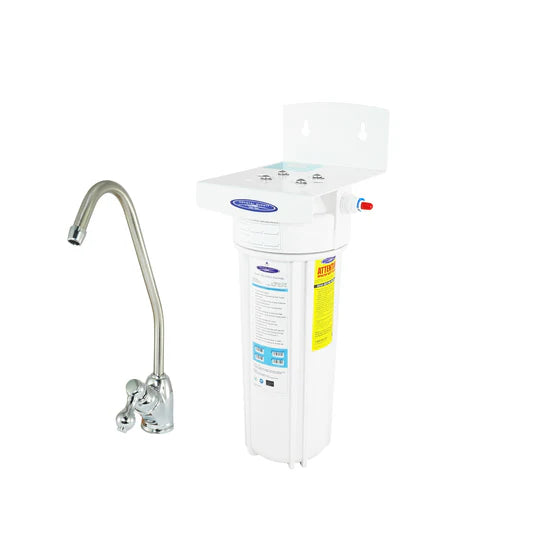 Crystal Quest SMART Single-Stage Under Sink Water Filter System - Single